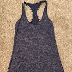 blue lululemon tank